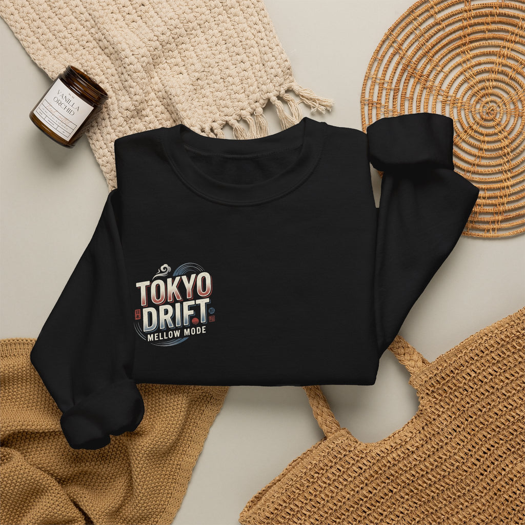 Tokyo Drift Car Crewneck Sweatshirt | Retro Racing Graphic