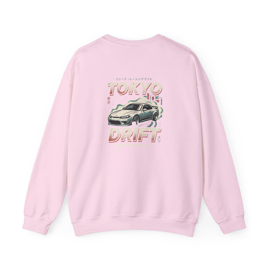 Tokyo Drift Car Crewneck Sweatshirt | Retro Racing Graphic