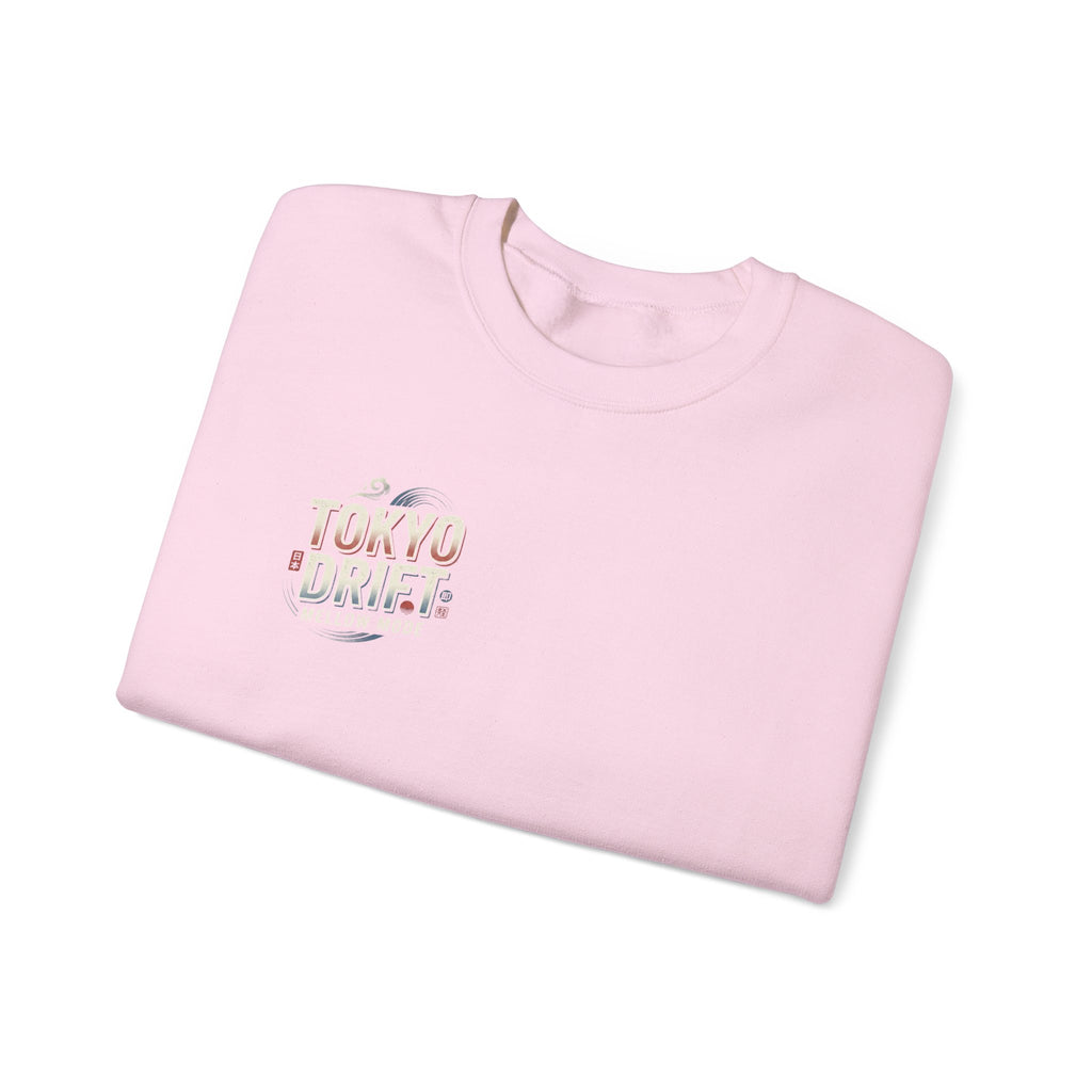 Tokyo Drift Car Crewneck Sweatshirt | Retro Racing Graphic