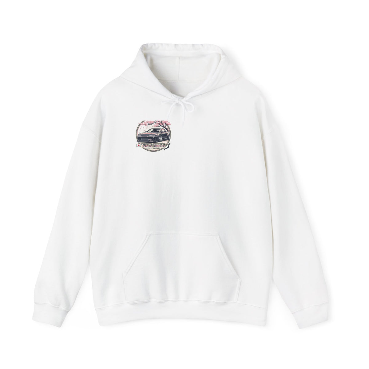 Vintage Car Sunset Graphic Hoodie