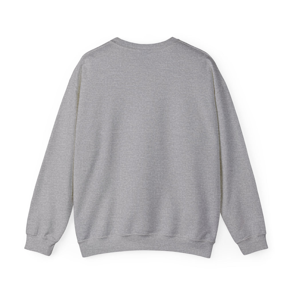 Vintage Camper Crewneck Sweatshirt — Retro Van & Cherry Blossom Graphic