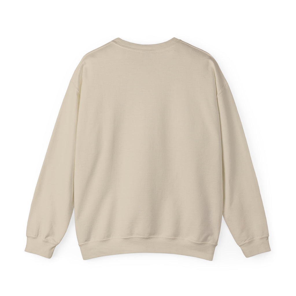 Vintage Camper Crewneck Sweatshirt — Retro Van & Cherry Blossom Graphic