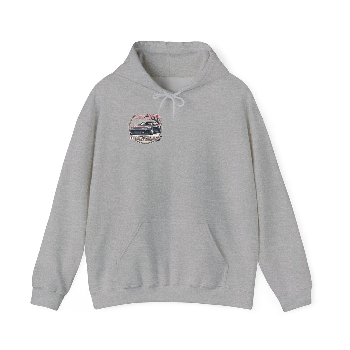 Vintage Car Sunset Graphic Hoodie